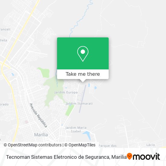 Tecnoman Sistemas Eletronico de Seguranca map
