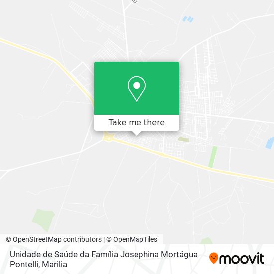 Unidade de Saúde da Família Josephina Mortágua Pontelli map