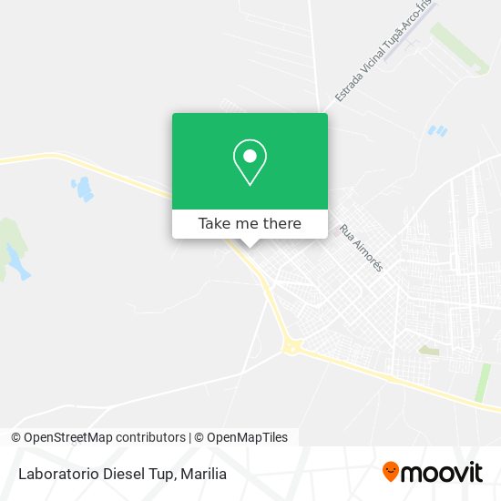 Laboratorio Diesel Tup map