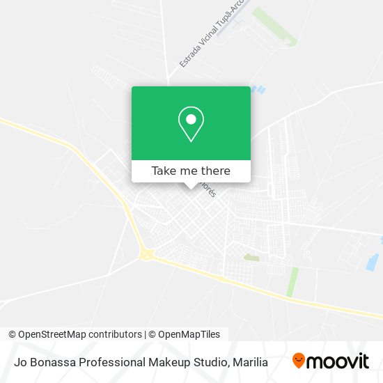 Jo Bonassa Professional Makeup Studio map