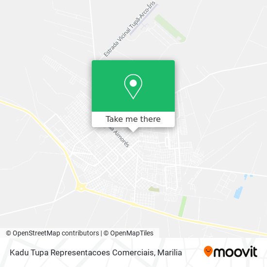 Kadu Tupa Representacoes Comerciais map