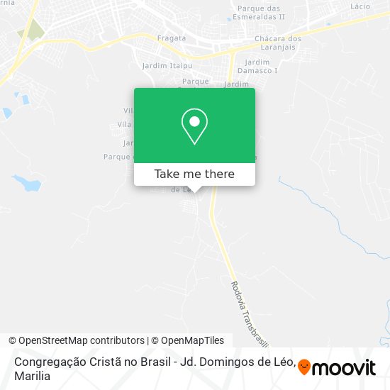 Congregação Cristã no Brasil - Jd. Domingos de Léo map