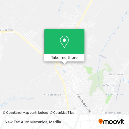 New Tec Auto Mecanica map