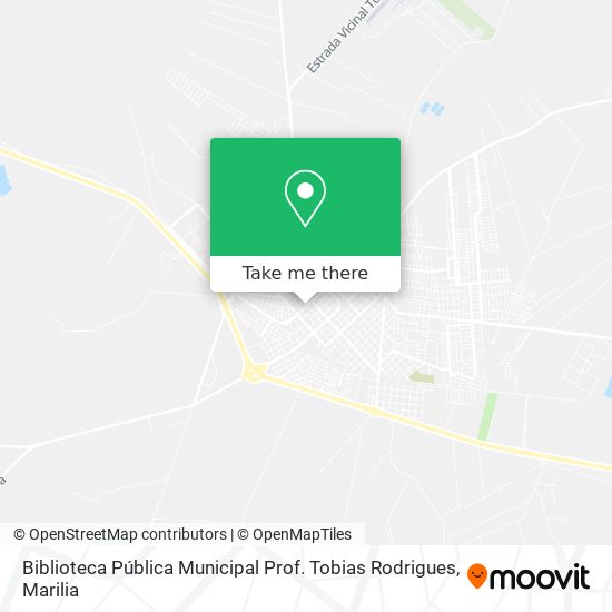 Biblioteca Pública Municipal Prof. Tobias Rodrigues map