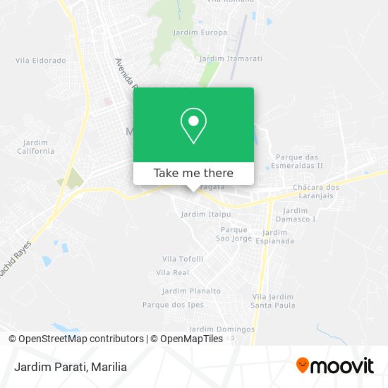 Jardim Parati map