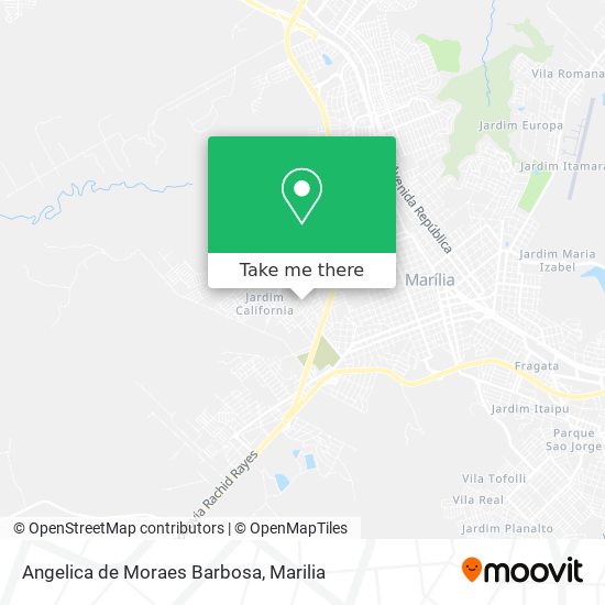 Mapa Angelica de Moraes Barbosa