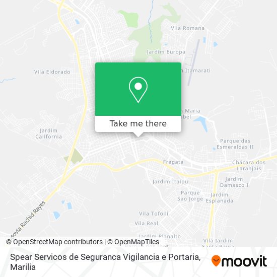 Spear Servicos de Seguranca Vigilancia e Portaria map
