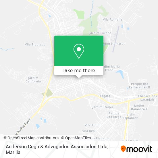 Anderson Cêga & Advogados Associados Ltda map