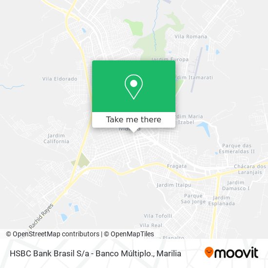 HSBC Bank Brasil S / a - Banco Múltiplo. map