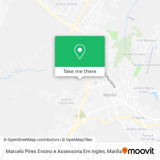 Marcelo Pires Ensino e Assessoria Em Ingles map