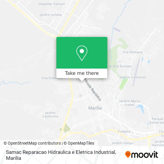 Samac Reparacao Hidraulica e Eletrica Industrial map