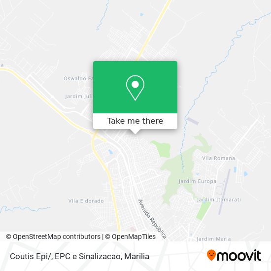 Coutis Epi/, EPC e Sinalizacao map