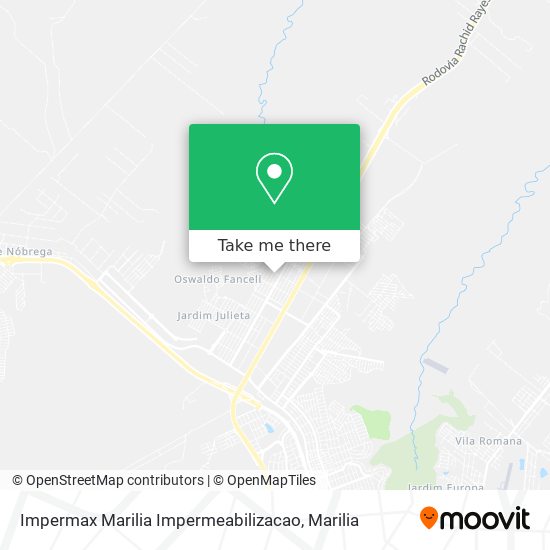 Impermax Marilia Impermeabilizacao map