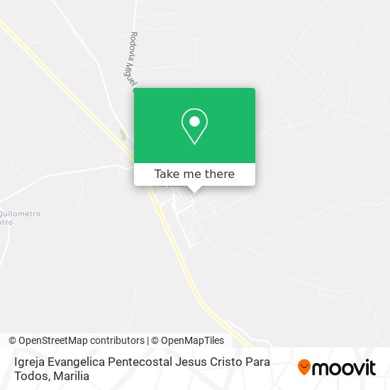 Igreja Evangelica Pentecostal Jesus Cristo Para Todos map
