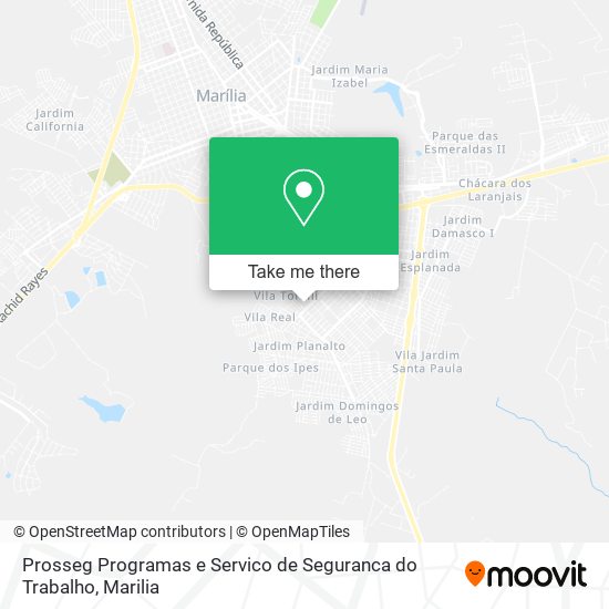 Prosseg Programas e Servico de Seguranca do Trabalho map