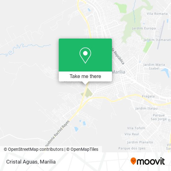 Cristal Aguas map