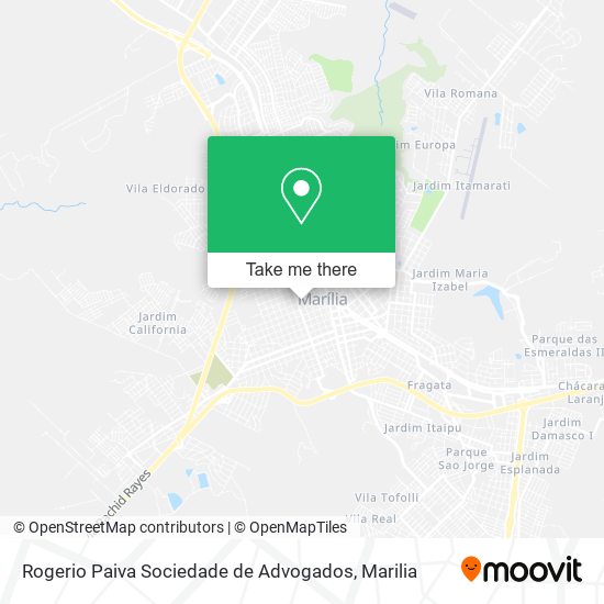 Rogerio Paiva Sociedade de Advogados map