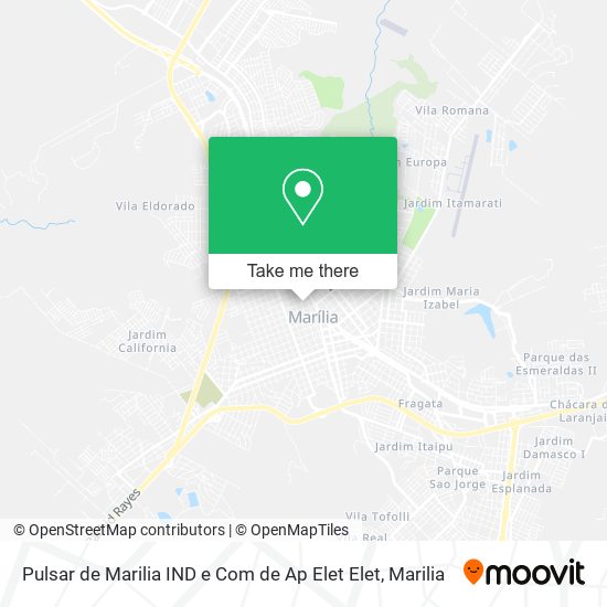 Pulsar de Marilia IND e Com de Ap Elet Elet map