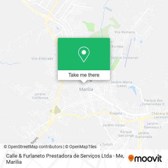 Calle & Furlaneto Prestadora de Serviços Ltda - Me map