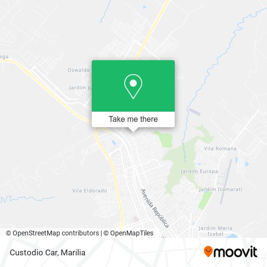 Custodio Car map