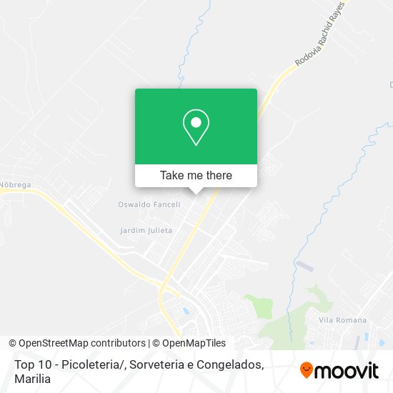 Top 10 - Picoleteria / , Sorveteria e Congelados map