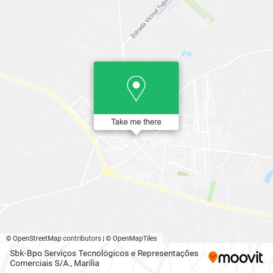 Sbk-Bpo Serviços Tecnológicos e Representações Comerciais S / A. map