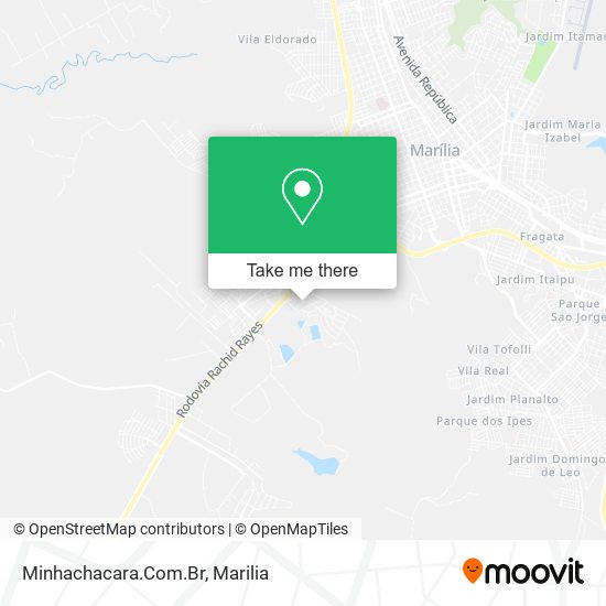 Mapa Minhachacara.Com.Br