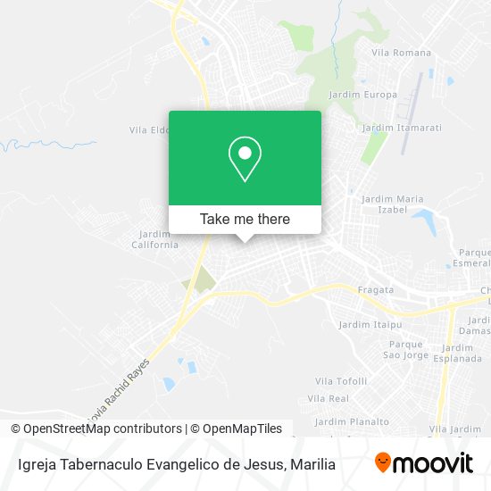 Igreja Tabernaculo Evangelico de Jesus map