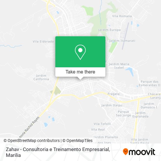 Zahav - Consultoria e Treinamento Empresarial map
