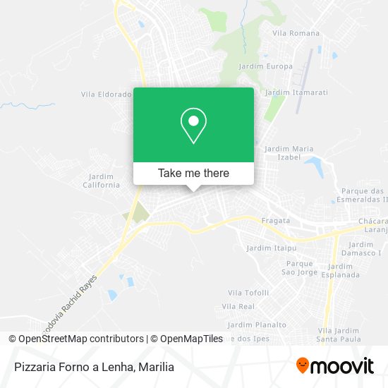 Pizzaria Forno a Lenha map