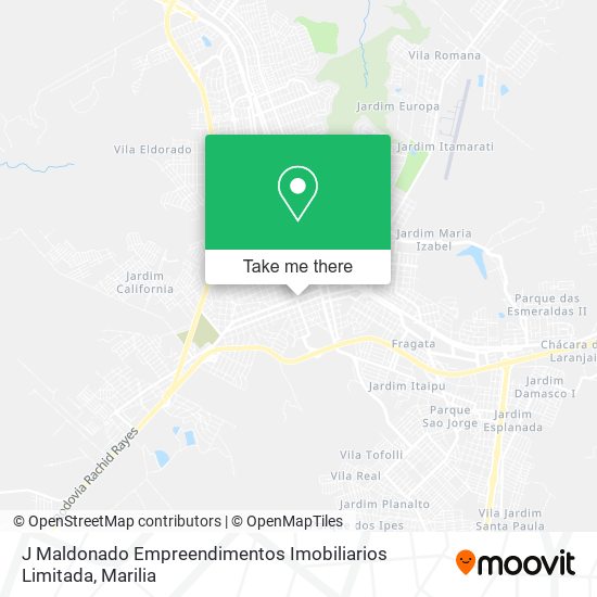 J Maldonado Empreendimentos Imobiliarios Limitada map