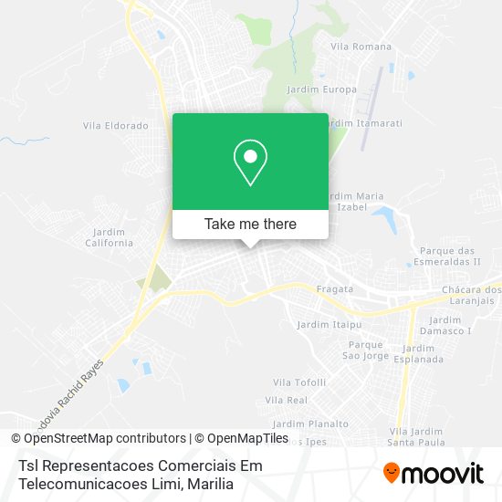 Mapa Tsl Representacoes Comerciais Em Telecomunicacoes Limi