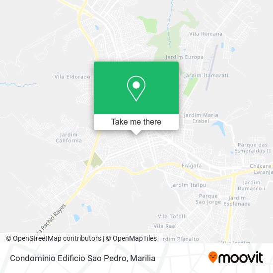 Condominio Edificio Sao Pedro map