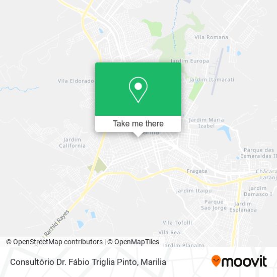 Consultório Dr. Fábio Triglia Pinto map