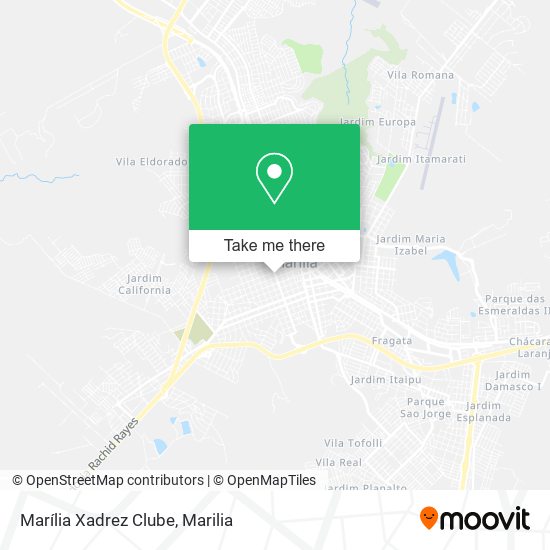 Marília Xadrez Clube map
