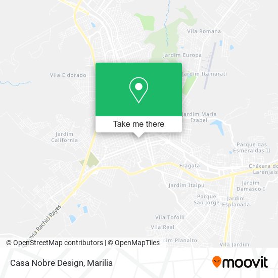 Casa Nobre Design map