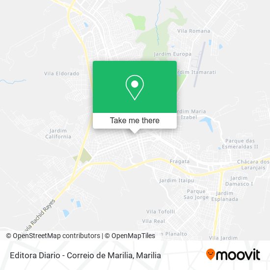 Editora Diario - Correio de Marilia map
