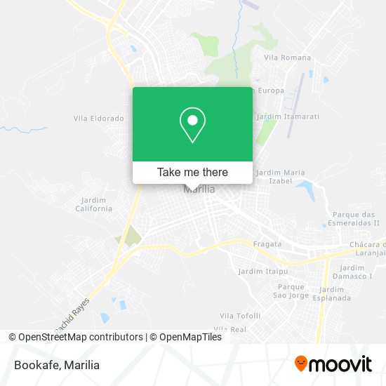 Bookafe map