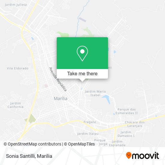 Sonia Santilli map