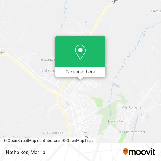 Nethbikes map