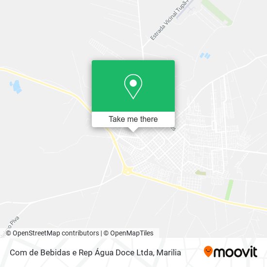 Com de Bebidas e Rep Água Doce Ltda map