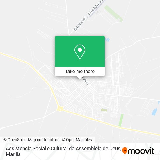 Assistência Social e Cultural da Assembléia de Deus map