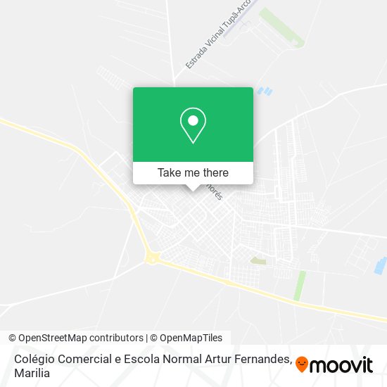 Colégio Comercial e Escola Normal Artur Fernandes map