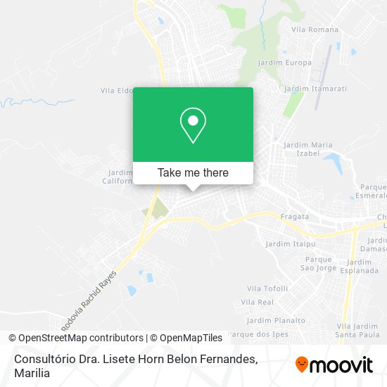 Consultório Dra. Lisete Horn Belon Fernandes map