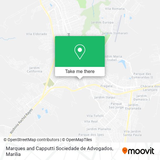 Marques and Capputti Sociedade de Advogados map