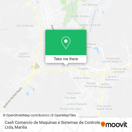 Mapa Cash Comercio de Maquinas e Sistemas de Controle Ltda