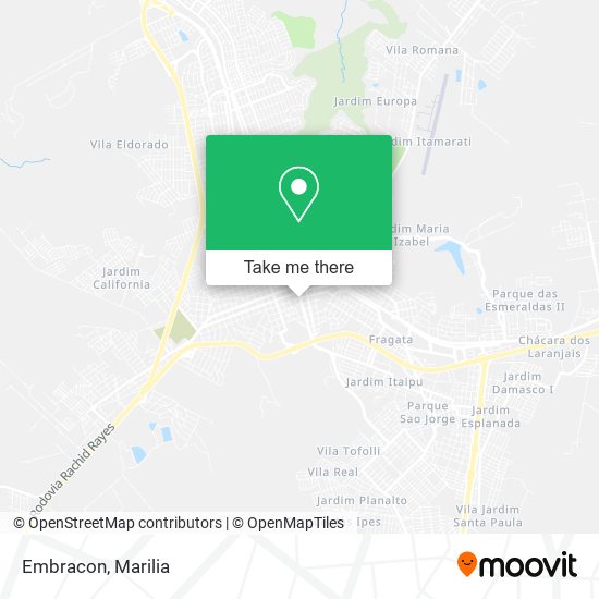 Embracon map