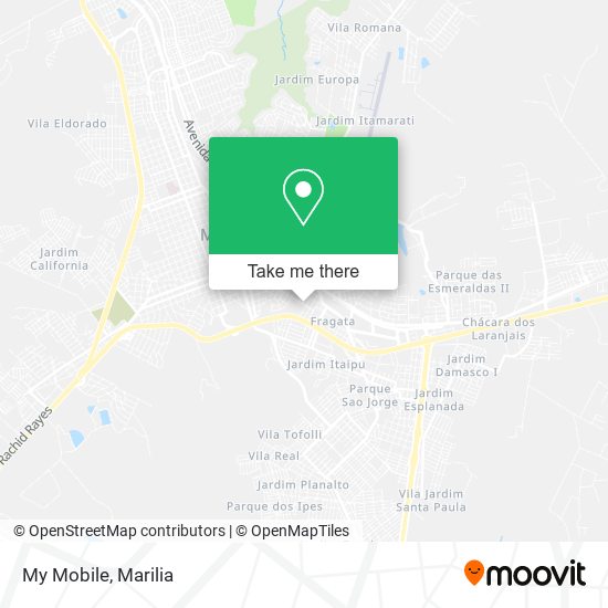 My Mobile map