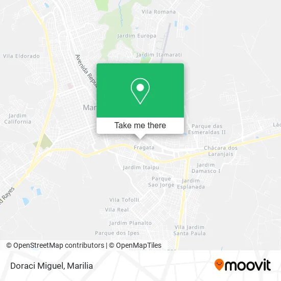 Doraci Miguel map