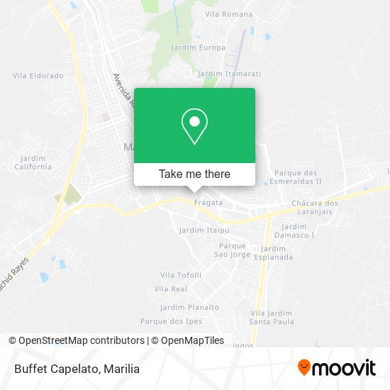 Buffet Capelato map